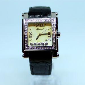 Chopard Happy Sport Square Quartz Ladies Watch 28